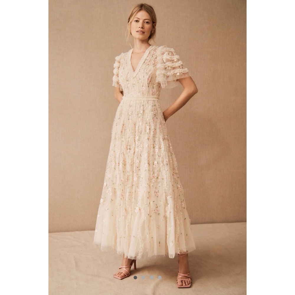 Needle & Thread Florentina Ruffle Dress